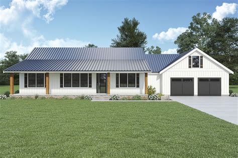 metal roof pitch ranch house|ranch style metal house plans.